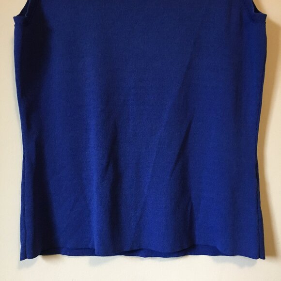 Vintage Bellissima Phthalo Blue Tank Top - Picture 4 of 12